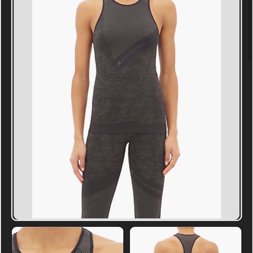 Adidas by Stella McCartney Black Tank Top